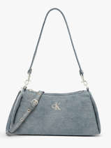 Schoudertas Logo Denim Calvin klein jeans Blauw logo denim 4F3222G
